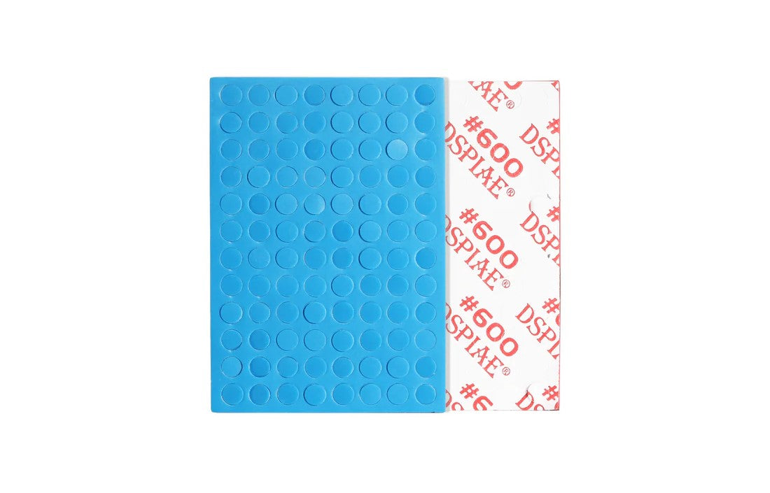 Dspiae SS-C01-600 #600 5mm Self Adhesive Sponge Sanding Disc