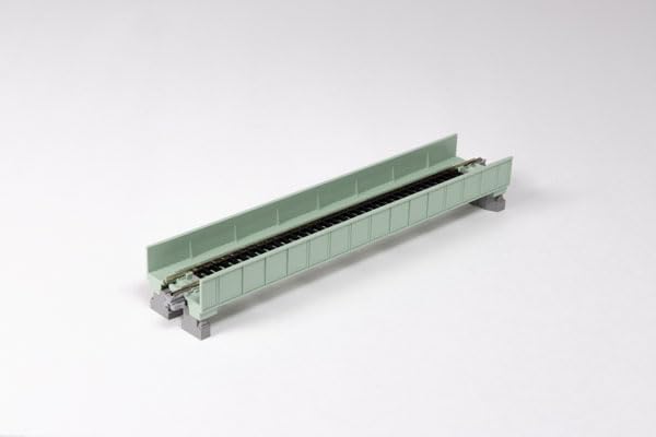 Kato 20-449 N 186 mm Light Green Single Plate Girder Bridge
