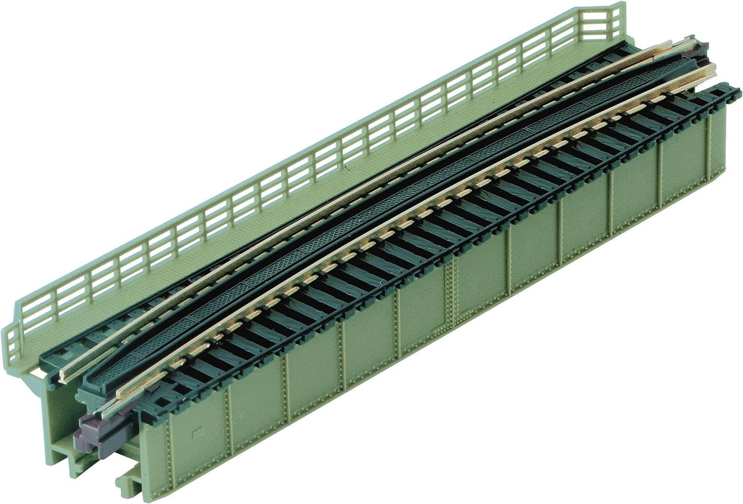 Kato 20-473 N R481 mm 15 degree Light Green Deck Girder Curved Bridge