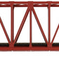 Kato 20-429 N 248 mm Red Brown Single Truss Bridge