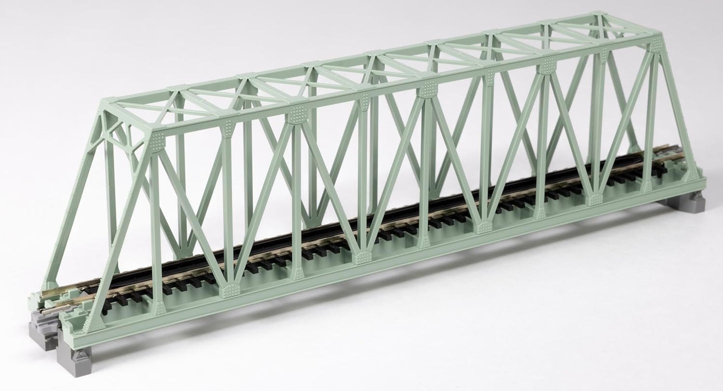 Kato 20-428 N 248 mm Light Green Single Truss Bridge
