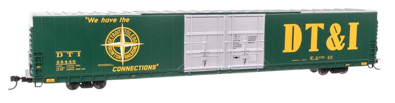 Walthers 920-102117 HO DTI 86' PS Double-Door Hi-Cube Boxcar RTR #26446