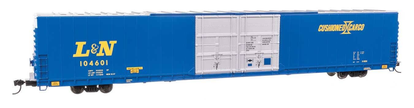 Walthers 920-102119 HO L&N 86' PS Double-Door Hi-Cube Boxcar RTR #104601