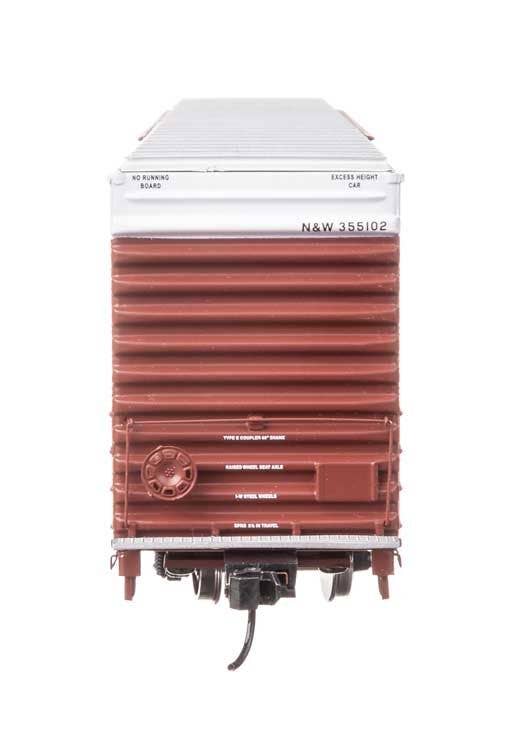 Walthers 920-102121 HO N&W 86' PS Double-Door Hi-Cube Boxcar RTR #355102
