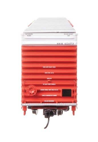 Walthers 920-102128 HO SP 86' PS Double-Door Hi-Cube Boxcar RTR SSW #65073
