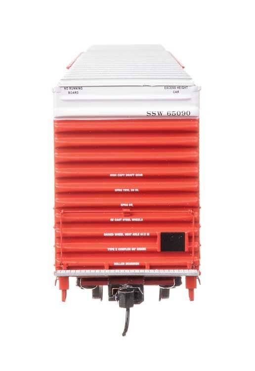 Walthers 920-102129 HO SP 86' PS Double-Door Hi-Cube Boxcar RTR SSW #65090