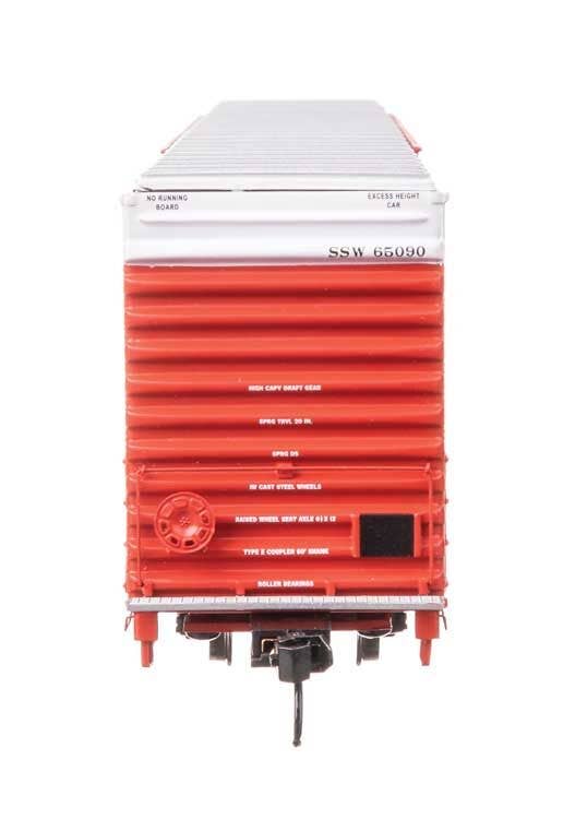 Walthers 920-102129 HO SP 86' PS Double-Door Hi-Cube Boxcar RTR SSW #65090
