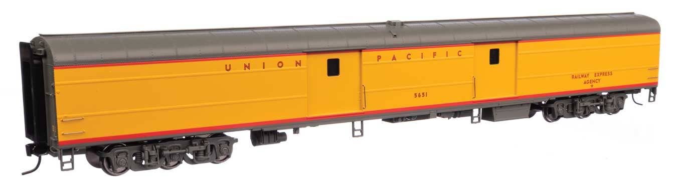 Walthers 920-9840 HO Union Pacific Deluxe 1 85' ACF Baggage Car #5651