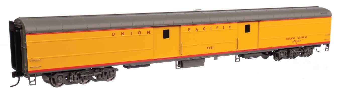 Walthers 920-9840 HO Union Pacific Deluxe 1 85' ACF Baggage Car #5651