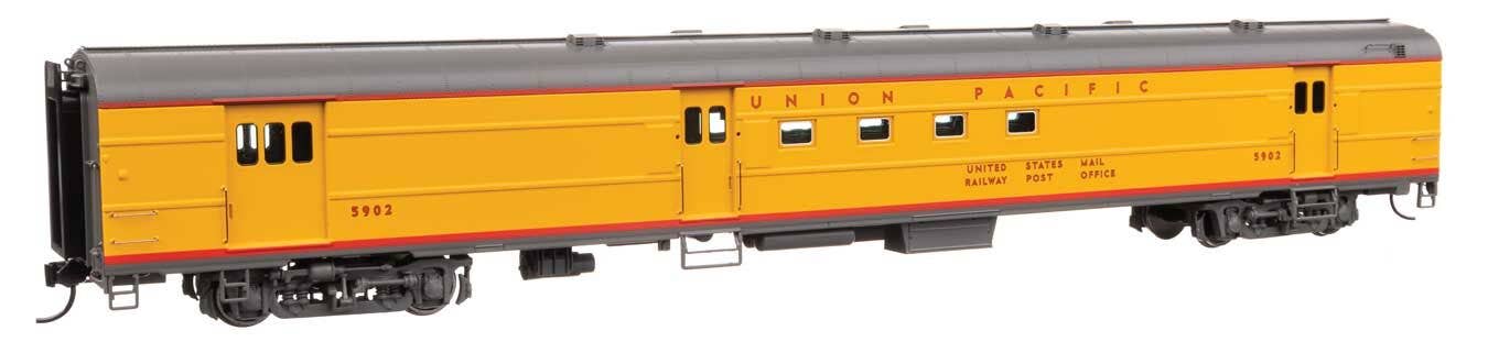 Walthers 920-9861 HO Union Pacific Deluxe 2 85' ACF Baggage-Mail #5902