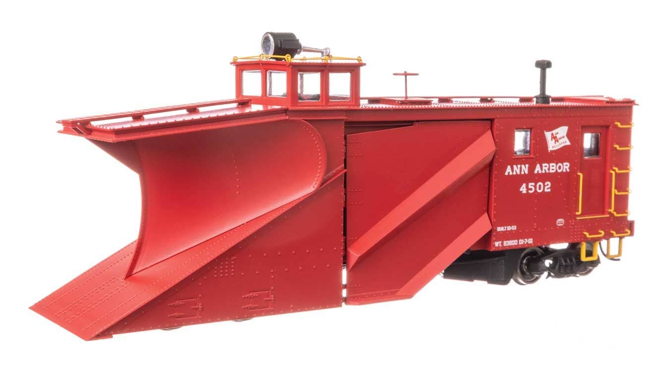 Walthers 920-110030 HO Ann Arbor Russell Snowplow Ready to Run #4502