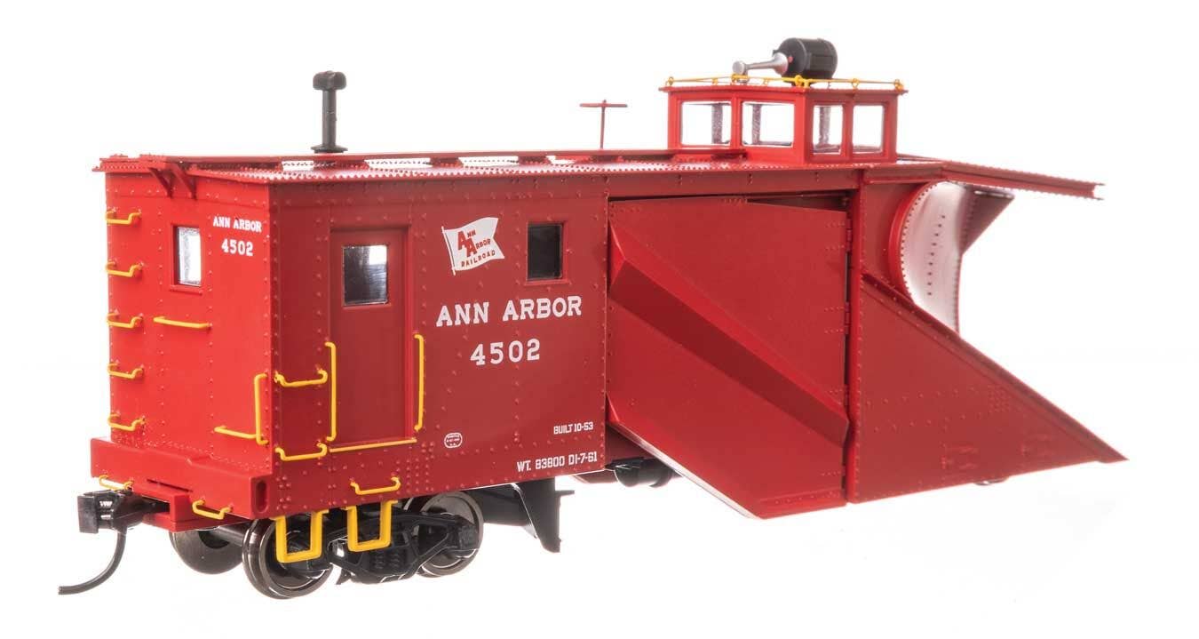 Walthers 920-110030 HO Ann Arbor Russell Snowplow Ready to Run #4502