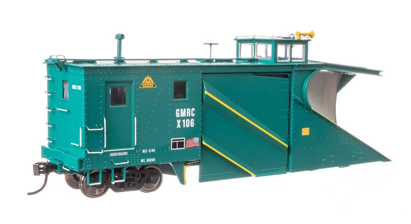 Walthers 920-110033 HO Green Mountain Russell Snowplow Ready to Run #X106