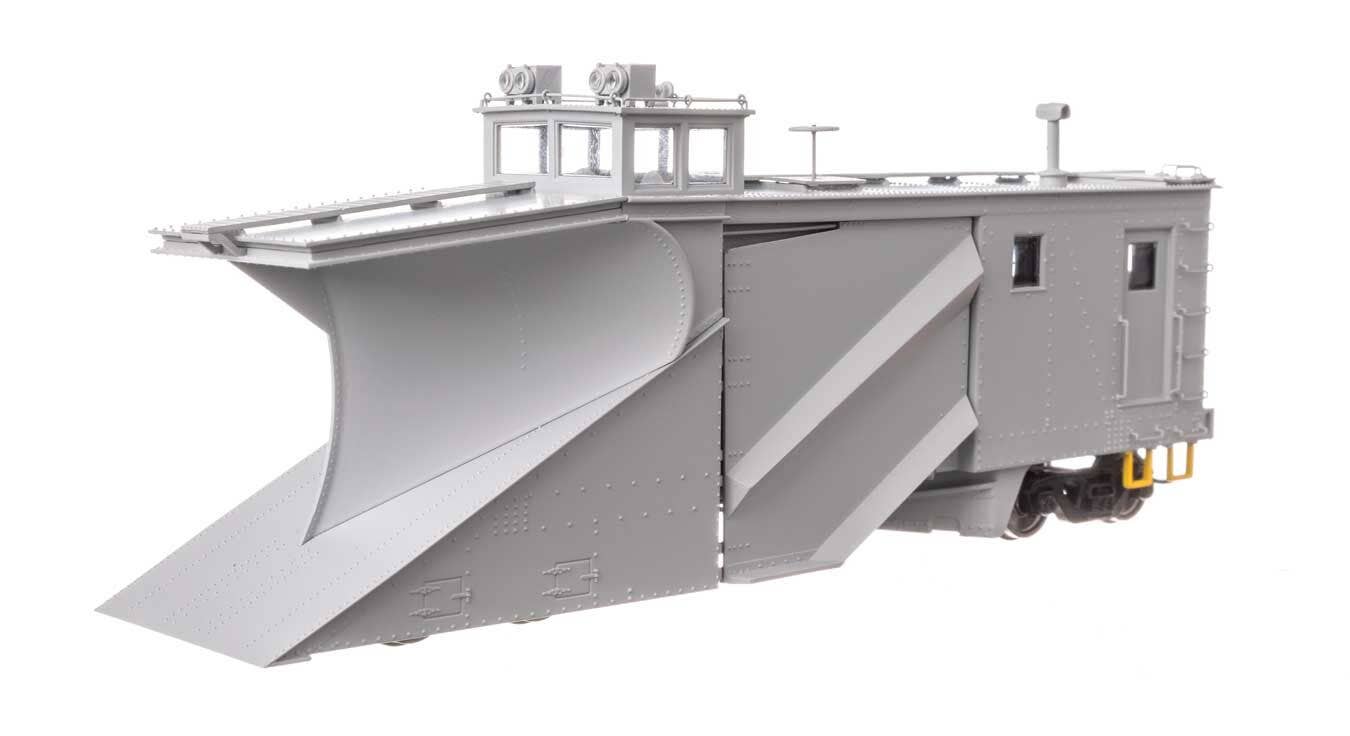Walthers 920-110038 HO MOW Gray Russell Snowplow Ready to Run