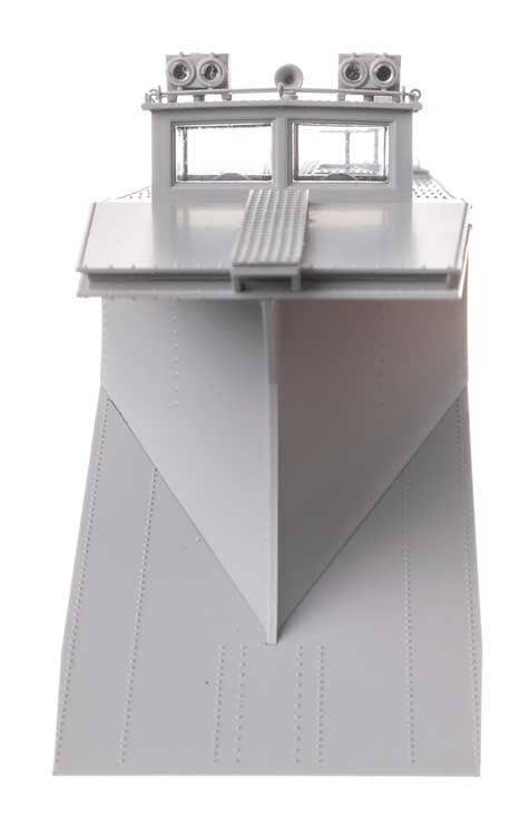 Walthers 920-110038 HO MOW Gray Russell Snowplow Ready to Run