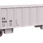 Walthers 910-57015 HO Conrail 41' Ballast Hopper Ready to Run #56822