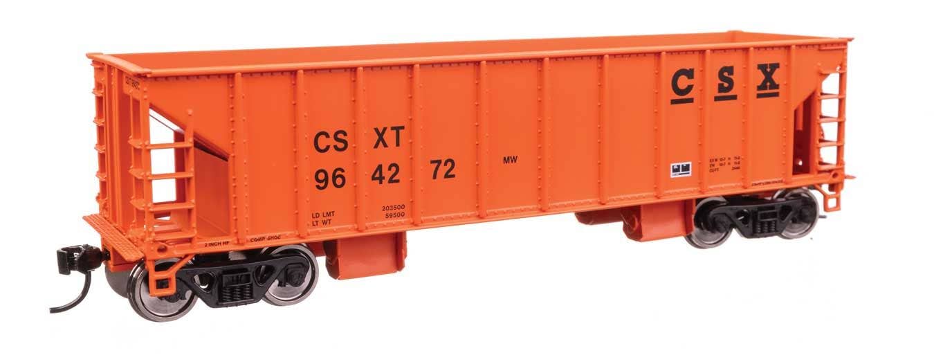 Walthers 910-57017 HO CSX 41' Ballast Hopper Ready to Run #964272