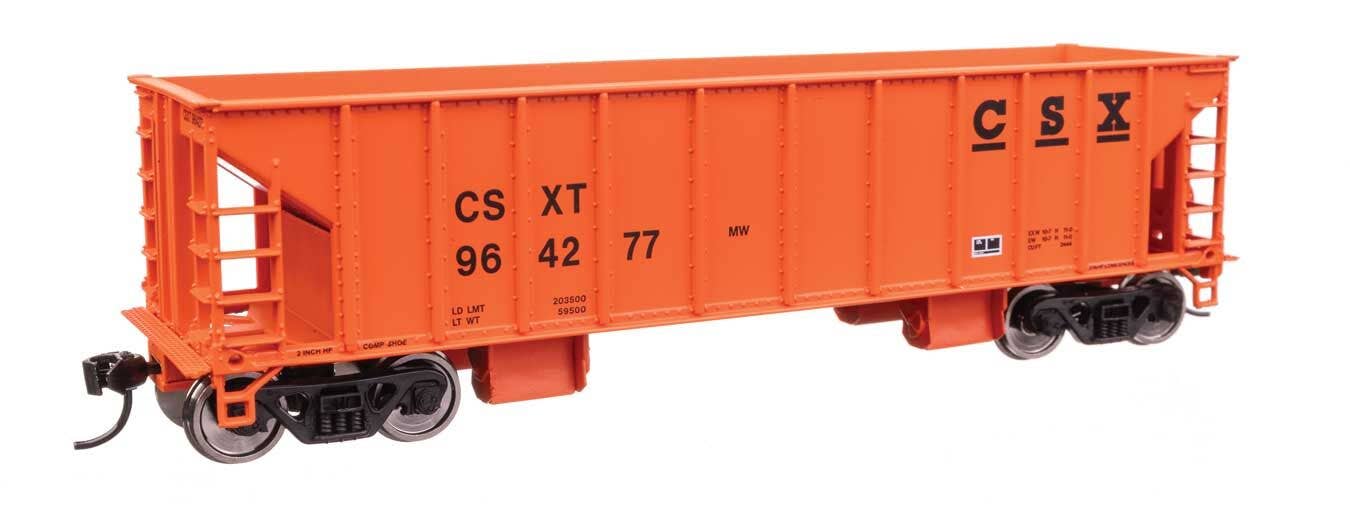 Walthers 910-57019 HO CSX 41' Ballast Hopper Ready to Run #964277