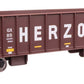 Walthers 910-57023 HO Herzog 41' Ballast Hopper Ready to Run #6685