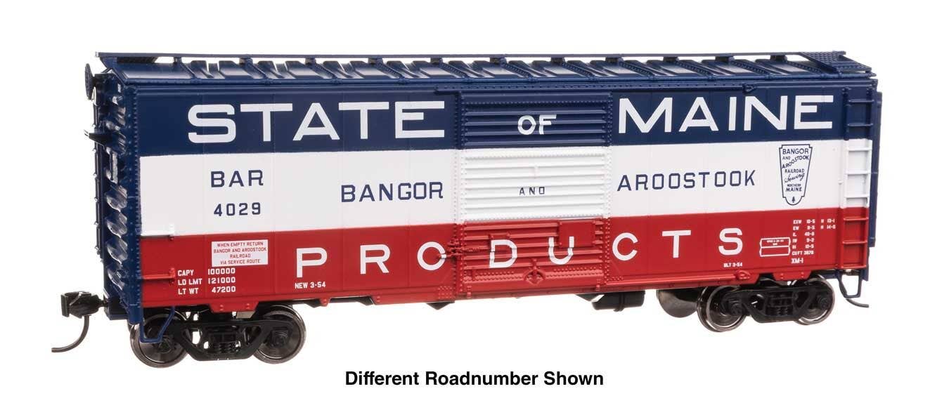 Walthers 910-45203 HO BAR 40' ACF Welded Boxcar w/ 8' Youngstown Door RTR #4361