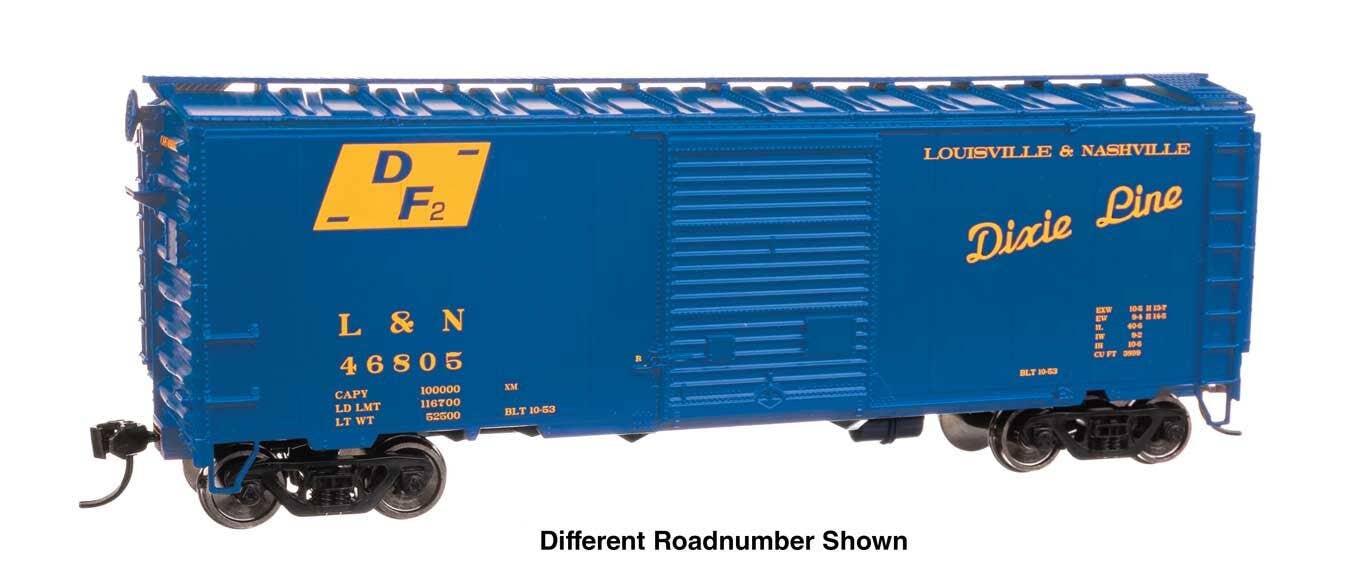 Walthers 910-45213 HO L&N 40' ACF Welded Boxcar w/ 8' Youngstown Door RTR #46809