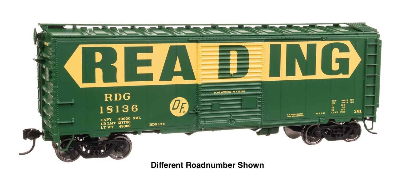 Walthers 910-45222 HO RDG 40' ACF Welded Boxcar w/ 8' Youngstown Door RTR #18200