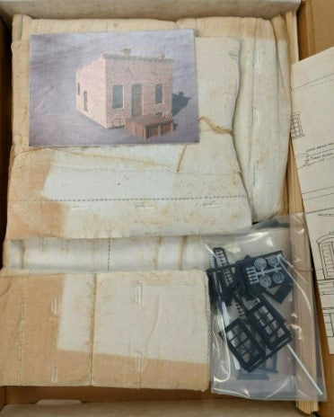Thomas A Yorke Ent 140 O Scale Feed Store Annex Building Kit