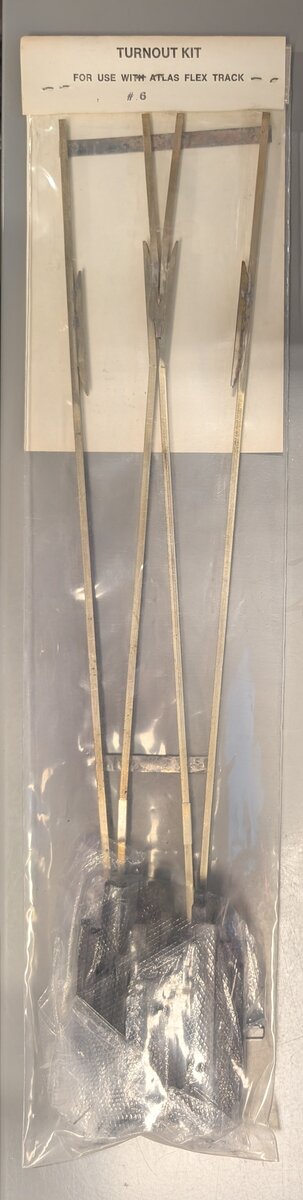 Sugar Creek Specialities 6 HO Turnout Kit For Atlas Flex Track