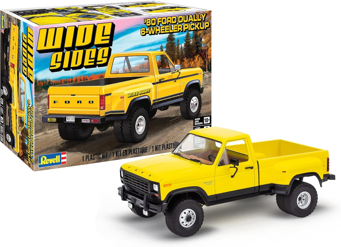 Revell 14546 1:25 1980 Ford Dually Pickup Truck Plastic Model Kit