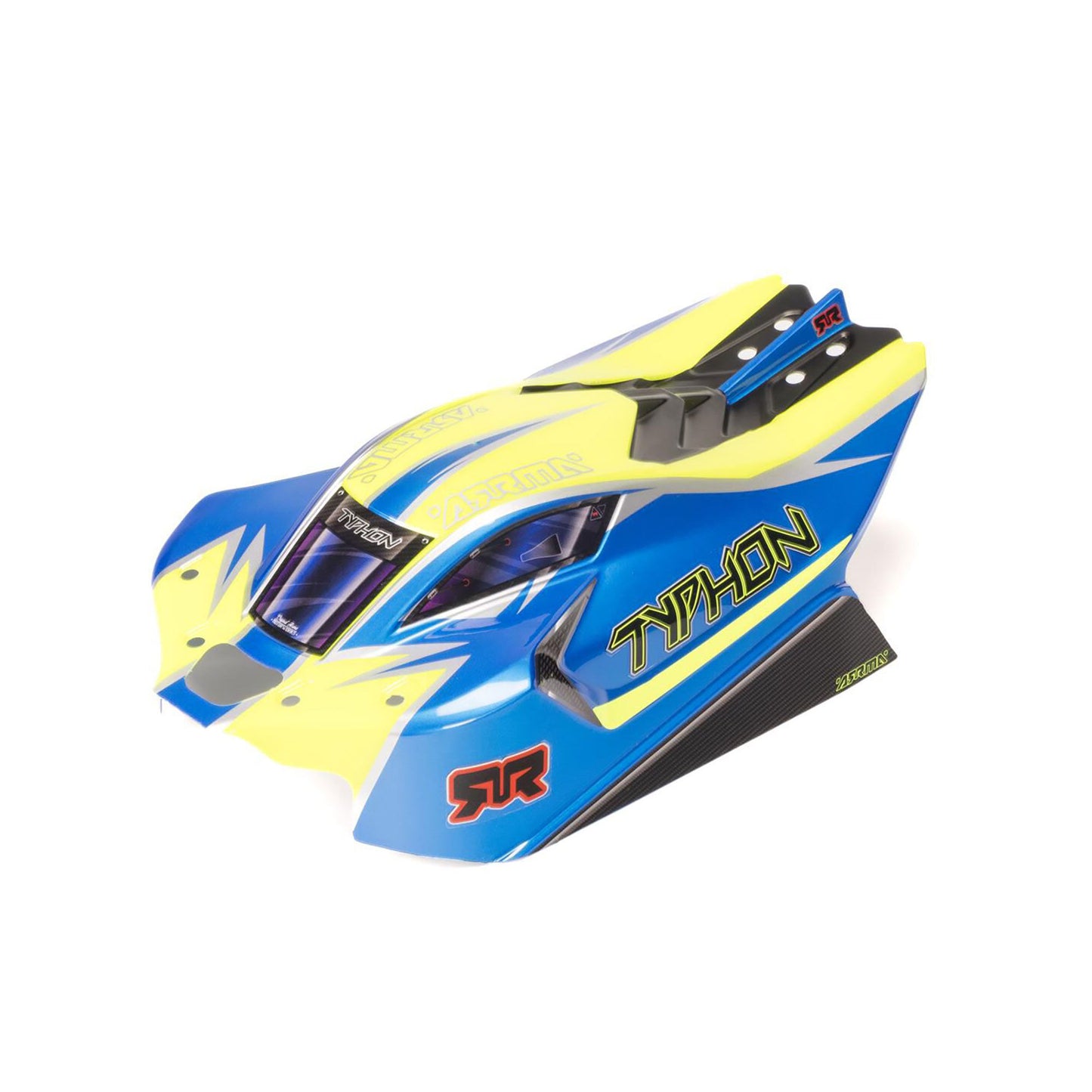 ARRMA ARA-2249 1:8 TYPHON 4x4 Blue Clipless Painted Trimmed Decaled Body Set