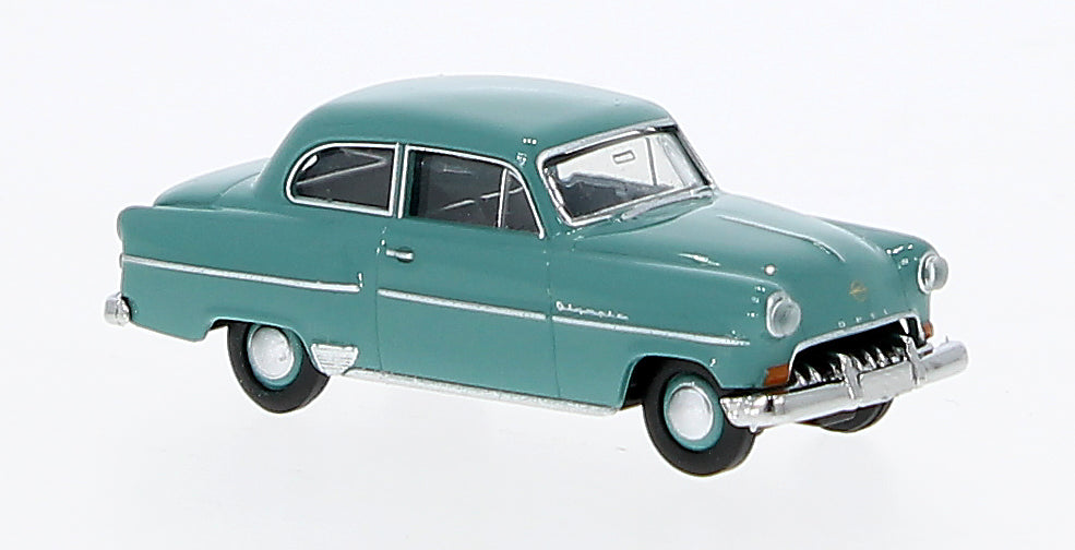 Brekina Automodelle 20240 HO Pastel Turquoise 1953-1954 Opel Olympia Sedan