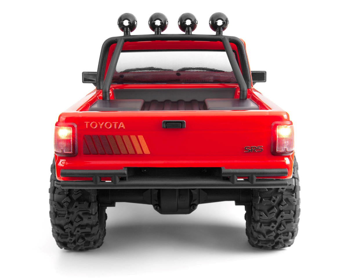 HPI Racing 160803 1:18 Red Venture18 Flux 1985 Toyota Hilux SR5 4WD Ready-to-Run
