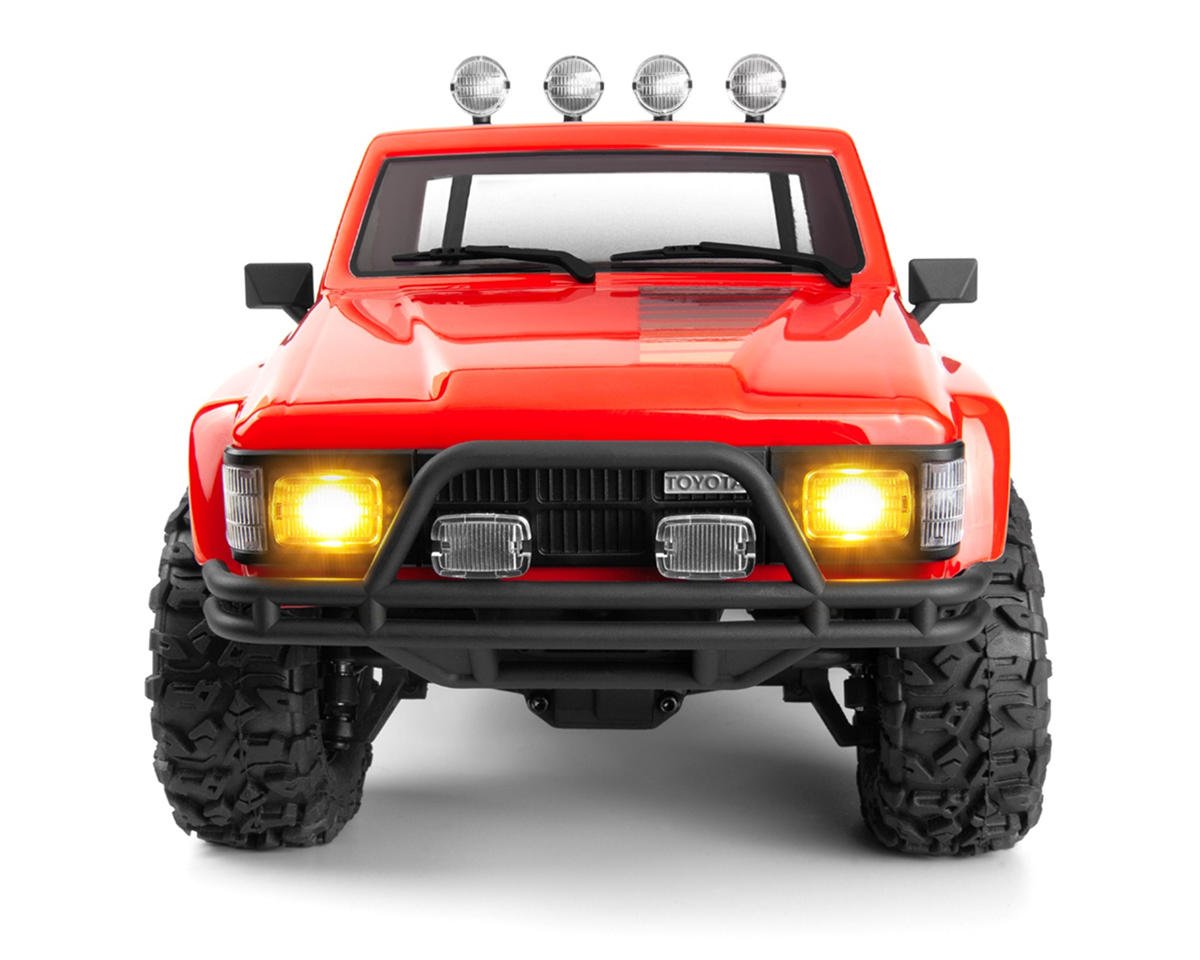 HPI Racing 160803 1:18 Red Venture18 Flux 1985 Toyota Hilux SR5 4WD Ready-to-Run