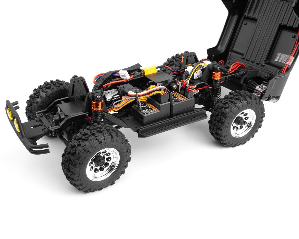 HPI Racing 160803 1:18 Red Venture18 Flux 1985 Toyota Hilux SR5 4WD Ready-to-Run