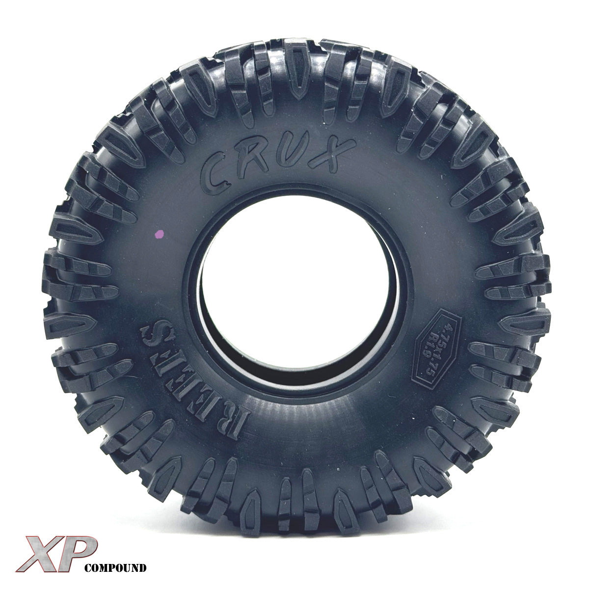 Reef's RC REEFS247 1.9/4.75 Pink XP Compound Crux Tires (Pack of 2)