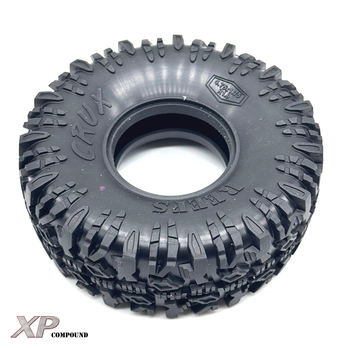 Reef's RC REEFS247 1.9/4.75 Pink XP Compound Crux Tires (Pack of 2)