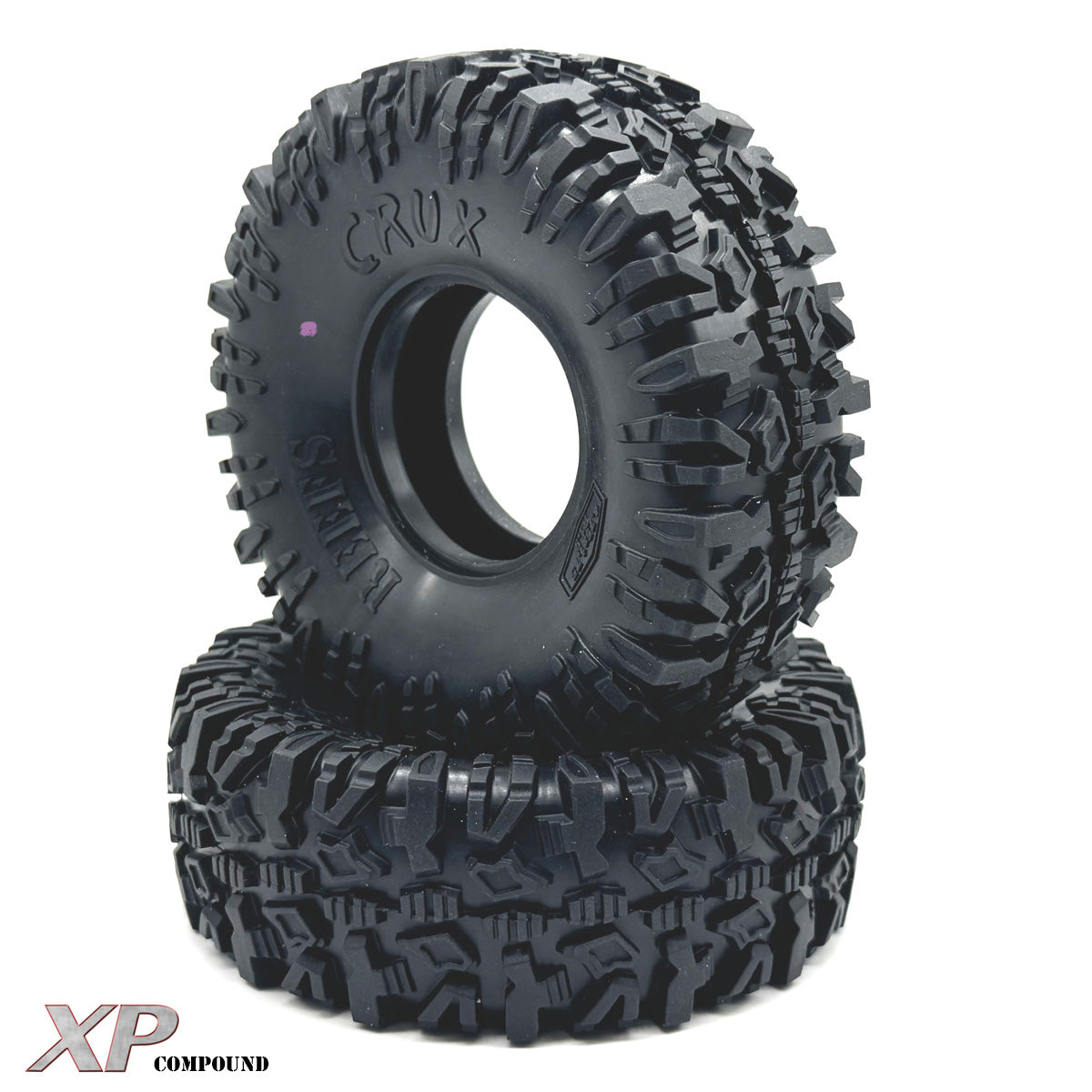 Reef's RC REEFS247 1.9/4.75 Pink XP Compound Crux Tires (Pack of 2)