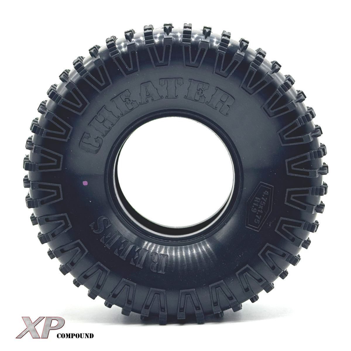 Reef's RC REEFS248 1.9/4.75 Pink XP Compound Cheater Tires (Pack of 2)