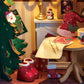 Robotime DS036 Rolife Twinkling Christmas House DIY Miniature House