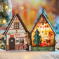 Robotime DS036 Rolife Twinkling Christmas House DIY Miniature House