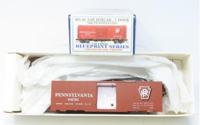 Branchline Trains 1609 HO Pennsylvania 40' AAR Boxcar-7' Door Car #600185 Kit