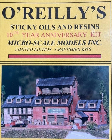 Micro-Scale Models 2000-2 HO O'Reilly's Sticky Oils & Resins 10th Anniversary