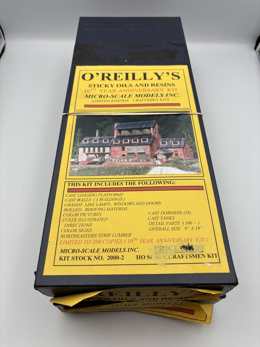 Micro-Scale Models 2000-2 HO O'Reilly's Sticky Oils & Resins 10th Anniversary
