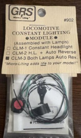 GRS 902 CLM-3 Locomotive Constant Lighting Auto Rev. Module