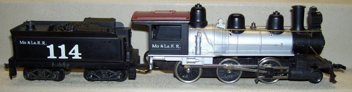 Mantua 114 HO Scale Mogul Loco & Tender 2-6-0 #114 Steam Locomotive Kit