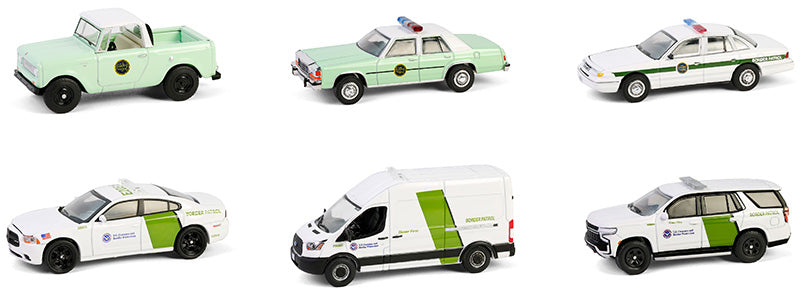 Greenlight Collectibles 43035-CASE 1:64 Hot Pursuit Series Special Ed (Set of 6)