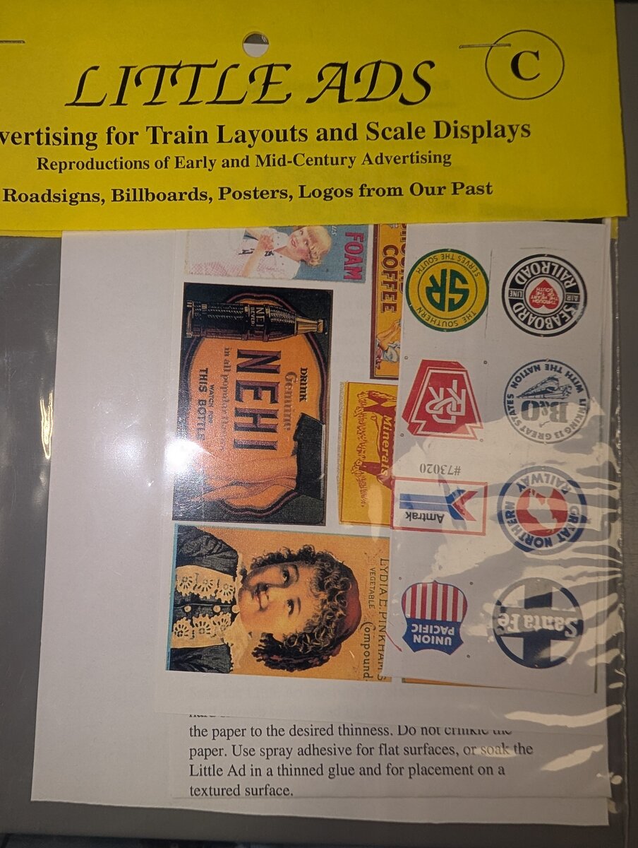 Town & Country Hobbies C Little Ads 1900-1957 Advertising Signs & Billboards