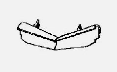 Utah Pacific Models RR Product SP-99 HO Brass Snow Plow Attachment