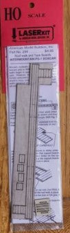 American Model Builders 294 HO Roof Walk & Tack Boards Intermountain PS-1 Boxcar