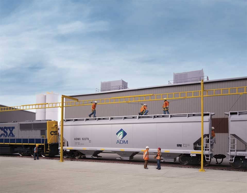 Walthers 933-4185 HO Transload Facility Safety System Building Kit